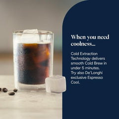 De'Longhi Barista Coffee Machine LA SPECIALISTA MAESTRO Cold Brew Espresso Machine with Cold Extraction, Digital Display, Auto Milk Frother, Barista Kit, Built-in Grinder & Tamping, 15 Bar EC9885.M