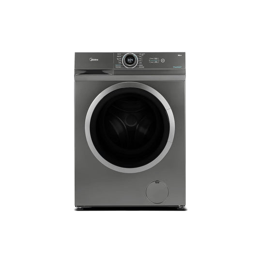 Midea Front Load Washing Machine 8 kg – Integrated LED Control 15 Wash Programs & 1200 RPM MF100W80BTGCC