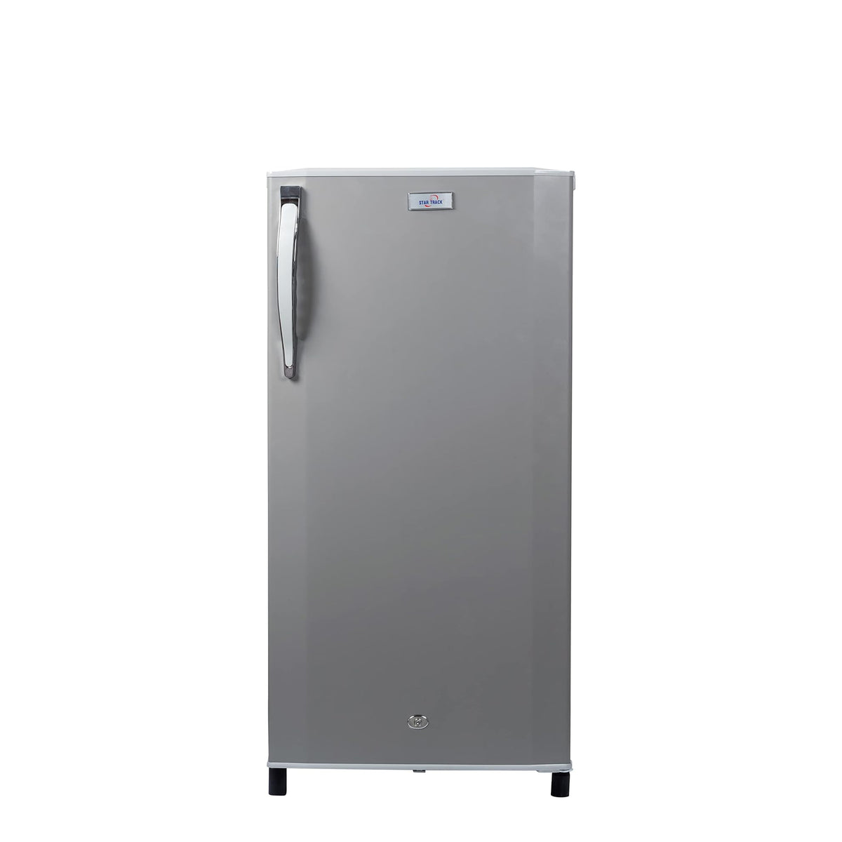 Star Track 210L Single Door Refrigerator with Freezer Box & Adjustable Shelves ST-FRG-210L (Gray)