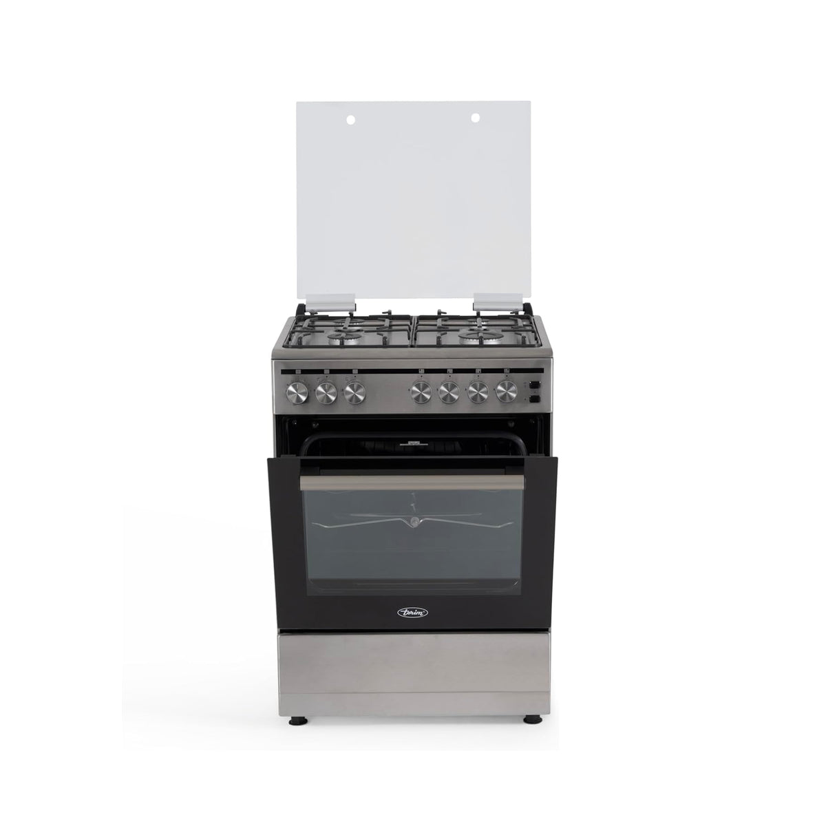 Terim 60X60cm Freestanding Gas Cooker 4 Burners TERGC66ST (Stainless Steel)