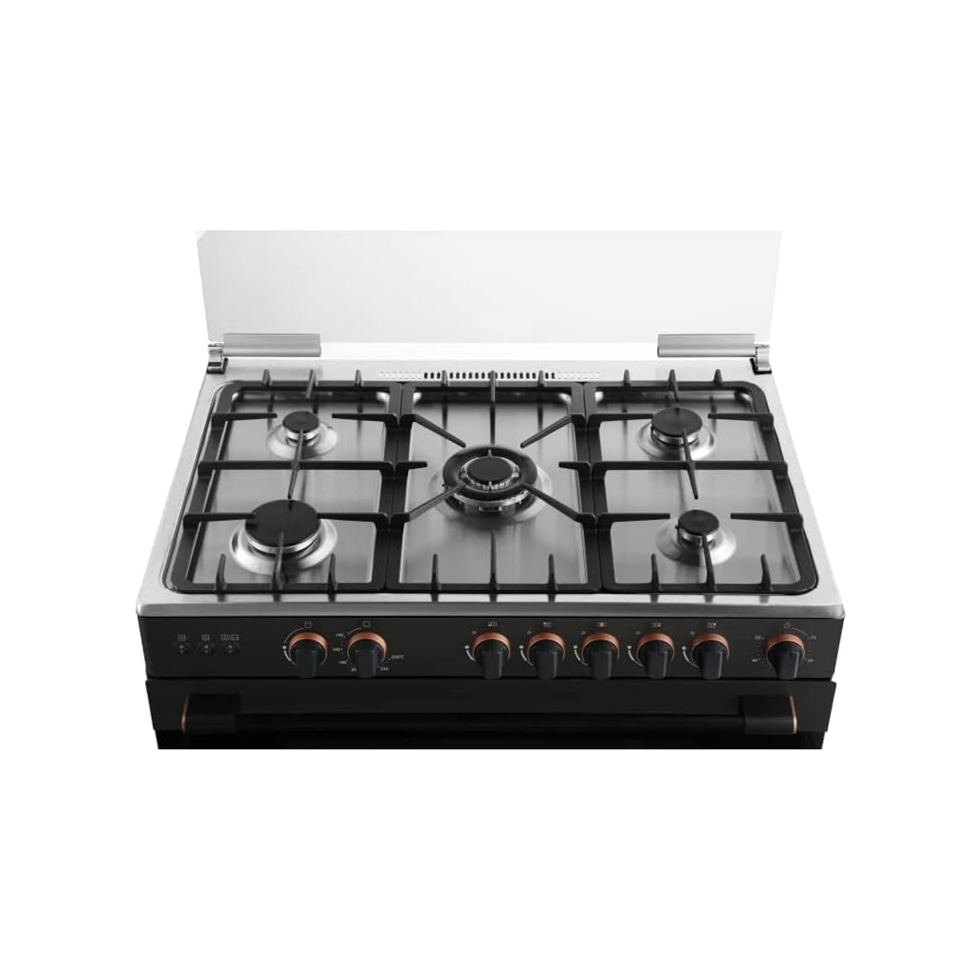 Toshiba 90 × 60 cm Freestanding Gas Cooking Range 5 Burners TBA-36LMG5G089KS – Gas Oven & Grill