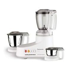 Panasonic Mixer Grinder 1000W 3 Stainless Steel Jars Samurai Blades 6-in-1 Function MX-AC300
