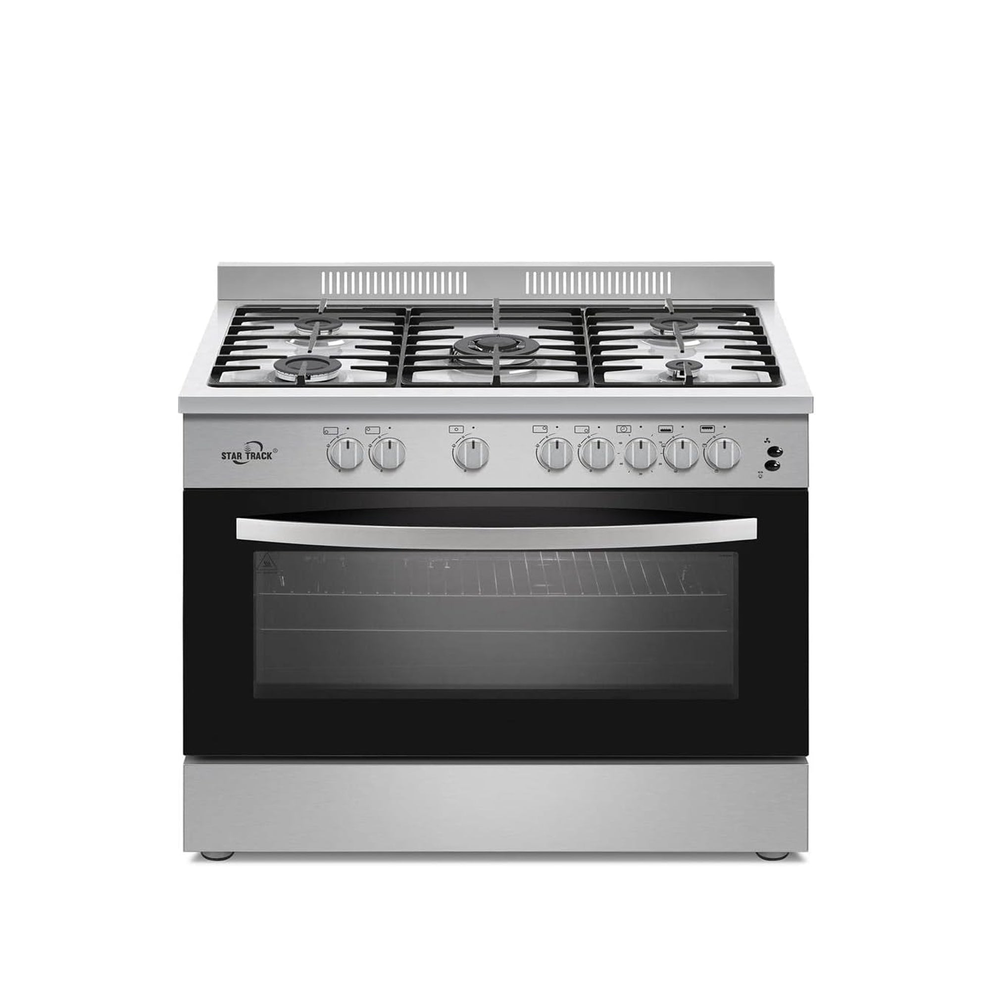 Star Track Freestanding Gas Cooker 90x60cm 5 Burners Full Safety Rotisserie Auto Ignition SG-KL9060-HI
