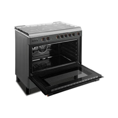 Toshiba 90 × 60 cm Freestanding Gas Cooking Range 5 Burners TBA-36LMG5G089KS – Gas Oven & Grill