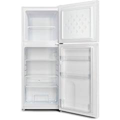 CHiQ 118L Two Door Bar Fridge – Separate Freezer LED Light Reversible Door CTM118DW (White)