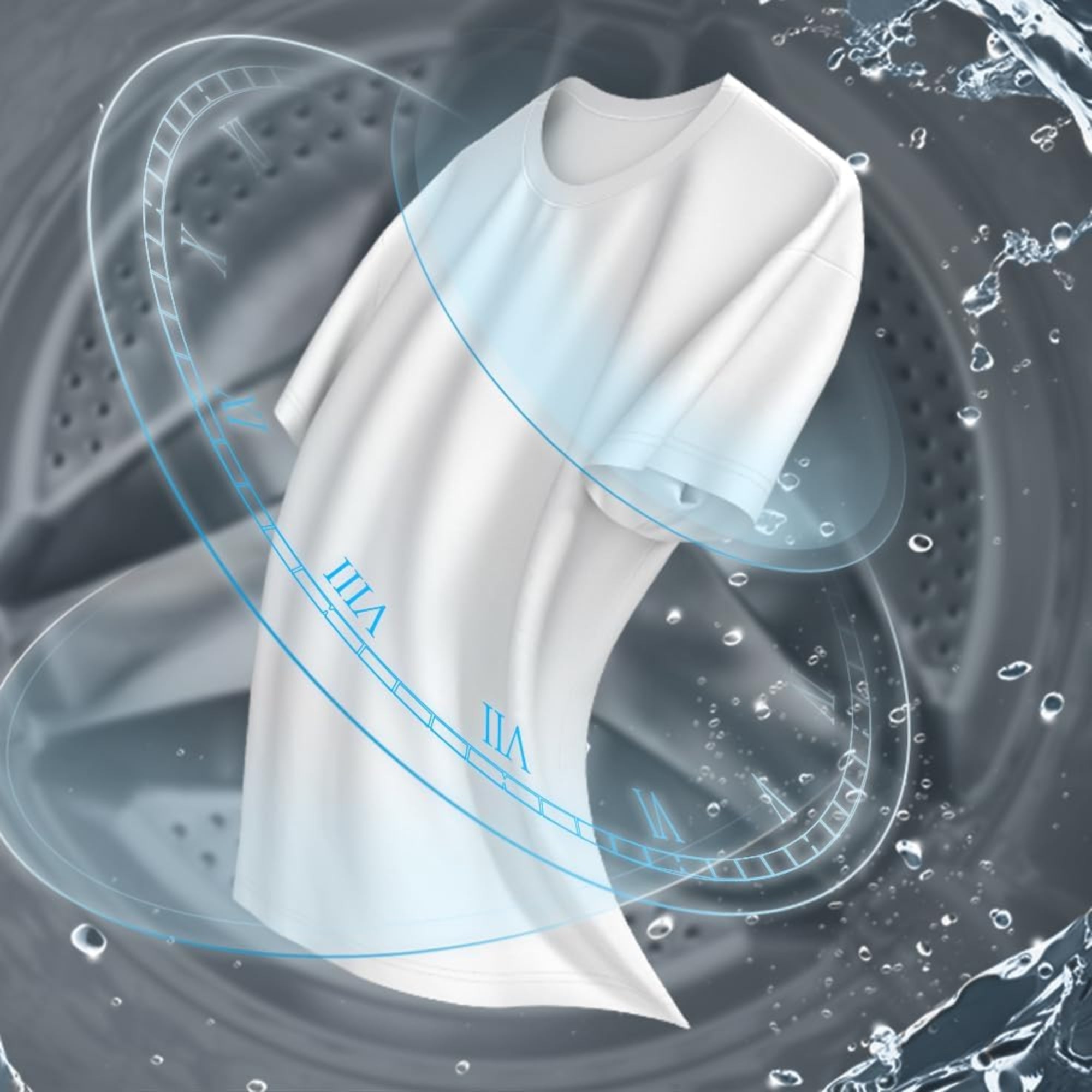 Midea 12 kg Front Load Washing Machine – 1400 RPM BLDC Inverter Steam Care Smart WiFi MF200W120WBTGCC