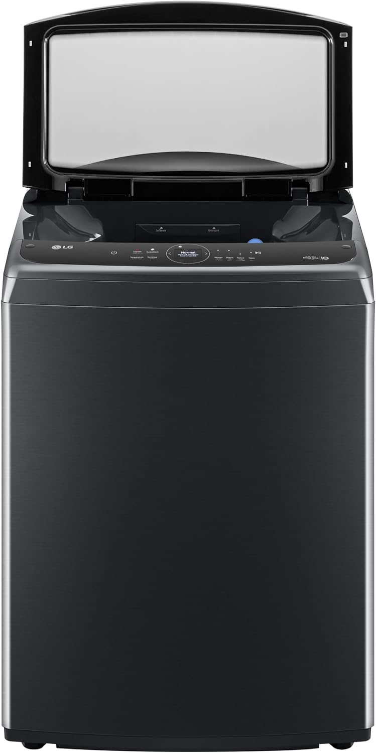 LG AI STS Drum and Lint Filter Top Load Washing Machine, 13 kg Capacity, Middle Black - T13H3SDHT2