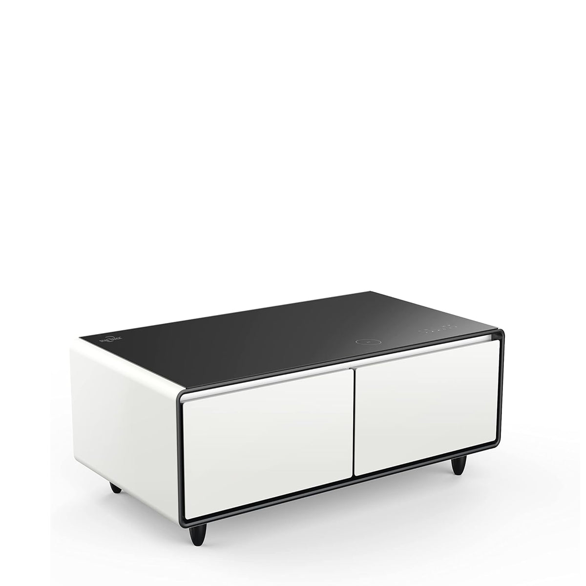 Star Track 135L Smart Table Refrigerator with Bluetooth Speaker Wireless Charging & LED Control ST-TMT-135L (BLACK)