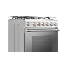 Toshiba Freestanding Gas Cooker 60x60cm 4 Burners Auto Ignition RB2-60G4GE (Stainless Steel)