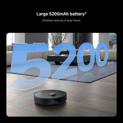 Xiaomi X20 Max Robot Vacuum and Mop, Self-Drying, Auto Mop Washing, 8000Pa Suction, Self-Emptying, Structured light and edge laser obstacle avoidance,Edge cleaning