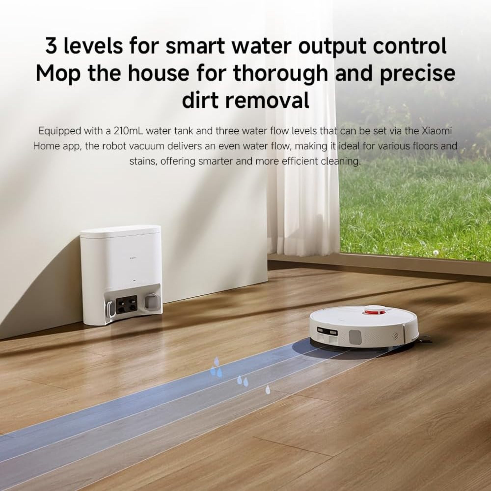 Xiaomi Robot Vacuum H40 10000Pa LDS Navigation Smart Mapping Auto Dust Emptying Voice Control