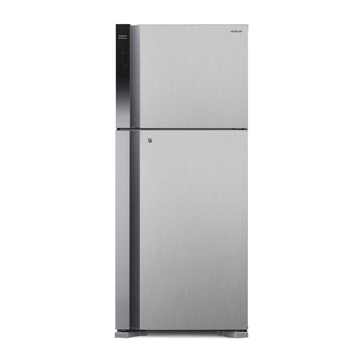 Hitachi Top mount Refrigerator 597 L Inverter Compressor R-V715PUK7K Silver