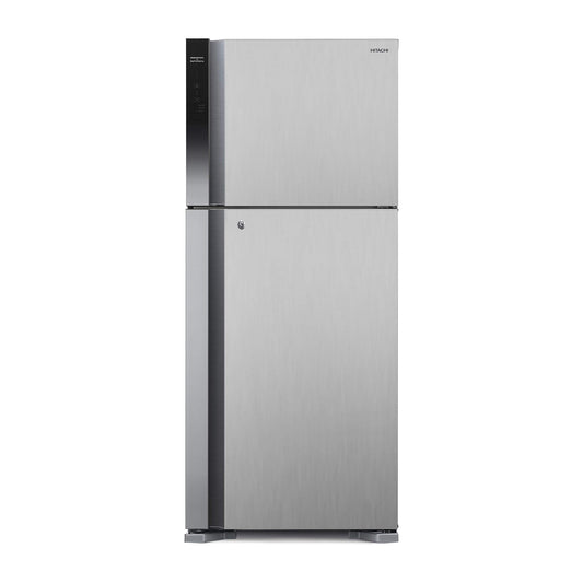 Hitachi Top mount Refrigerator 597 L Inverter Compressor R-V715PUK7K Silver