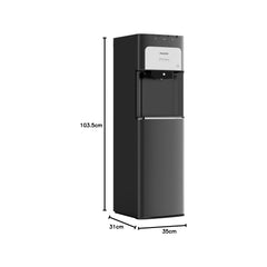 Philips Bottom Load Water Dispenser – UV Filtration Micro P-Clean Hot Cold ADD4972BKS/56 (Black)
