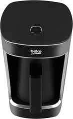 Beko TKM 2341 5-Cup Mocha Maker, Cooksense, Frothy Turkish Coffee, Spill-proof, One-Touch Control, Black