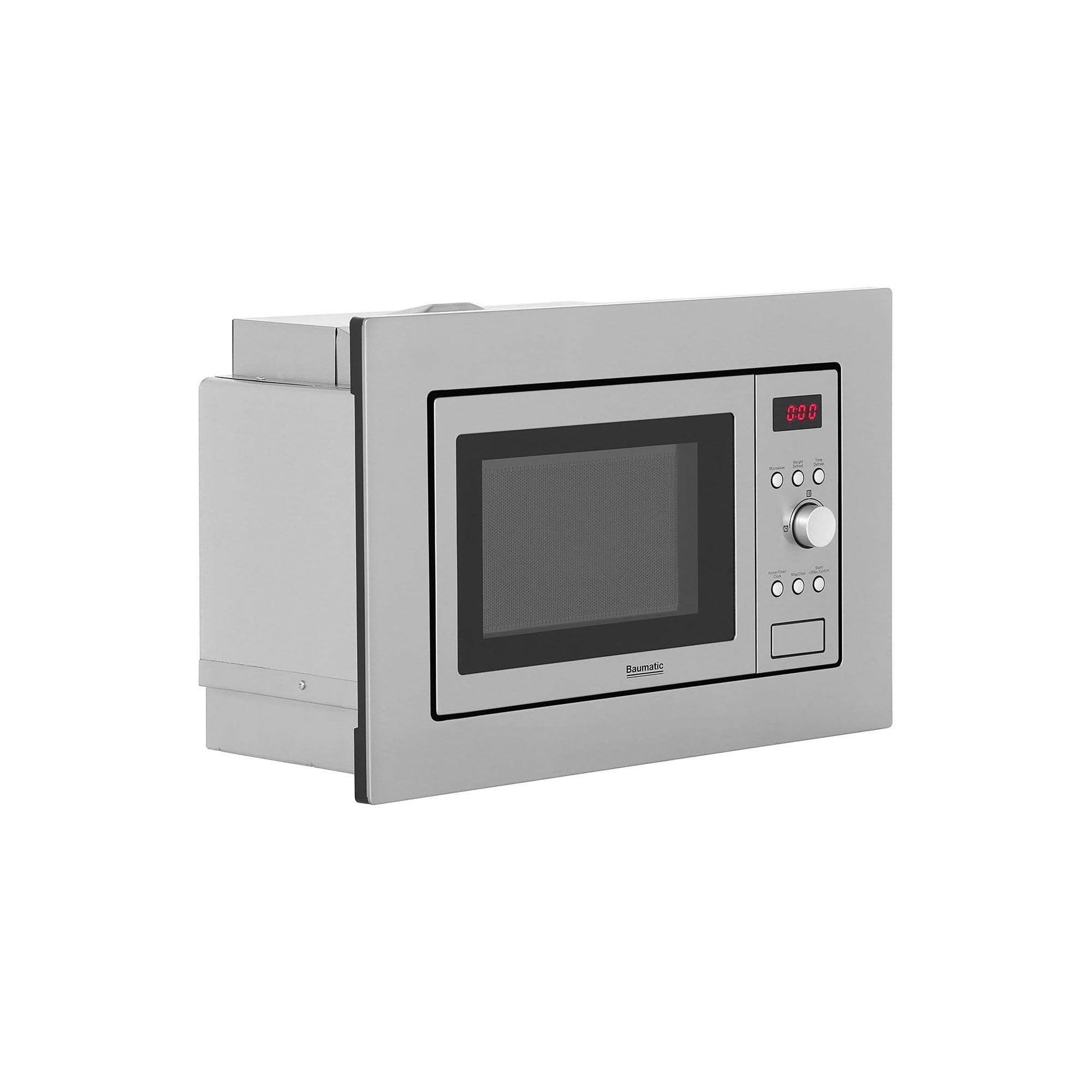 Baumatic Built-In Microwave 20L – 800W 8 Programs BMIS3820 (Stainless Steel)