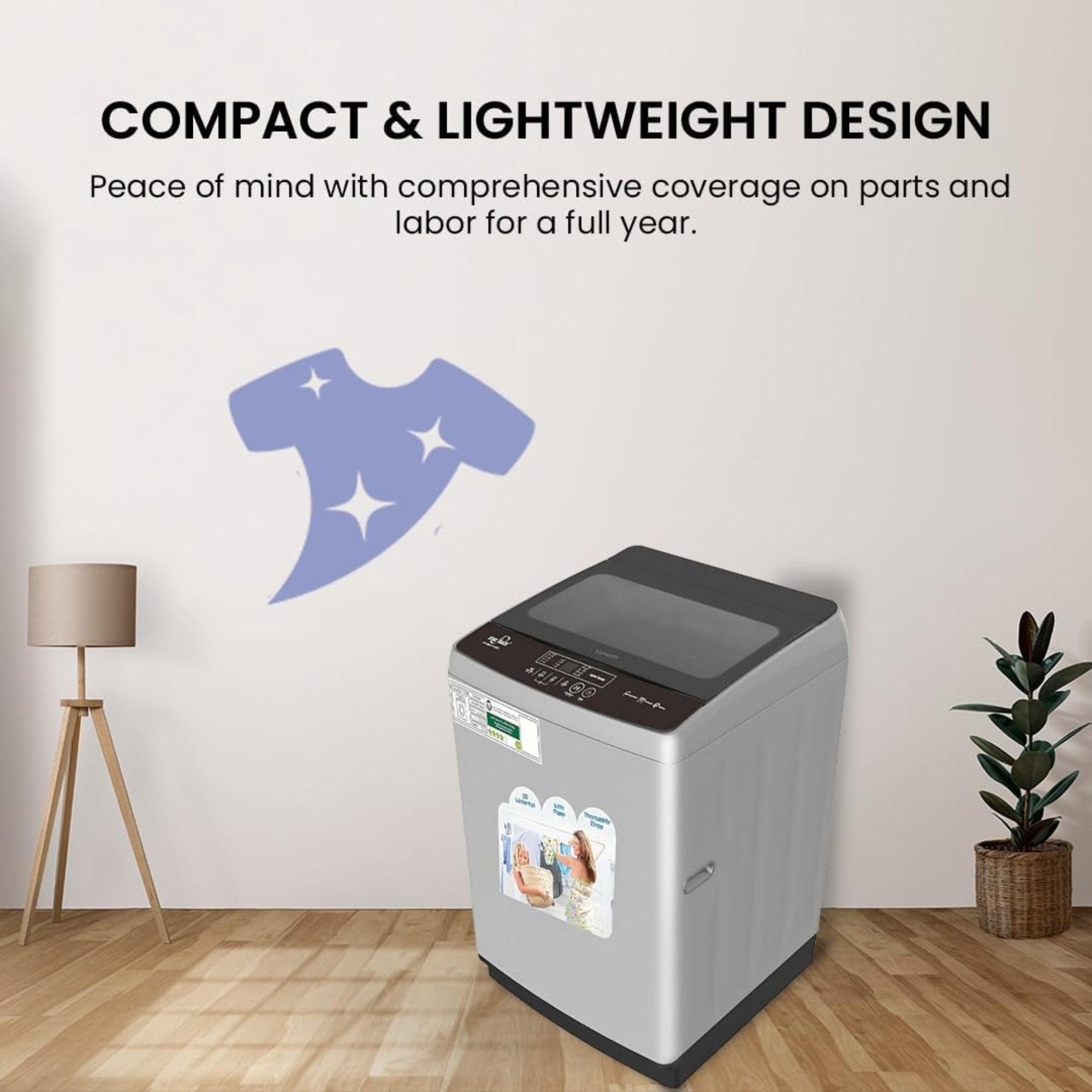 Star Track 13KG Top Load Fully Automatic Washing Machine with Inverter Technology & Digital Control – SW-1300ATT1-SK(T) (Silver)