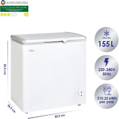 Super General Chest Freezer 200L – Quick Freeze Storage Basket Lock & Key SGF-222