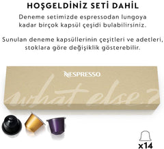 Nespresso Essenza Mini C30-EU2-BK-NE1 Capsules Espresso Machine, Black(C030BK)