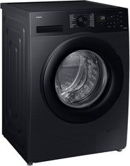 Samsung 9kg Front Load Washing Machine, WW90CGC04DABGU, Black, EcoBubble and Hygiene Steam, (UAE version)