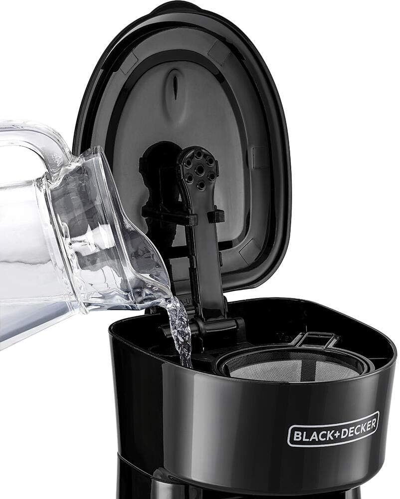 Black & Decker Coffee Machine, 650W, 360Ml Travel Mug, Black - Dct10-B5, 2 Years Warranty