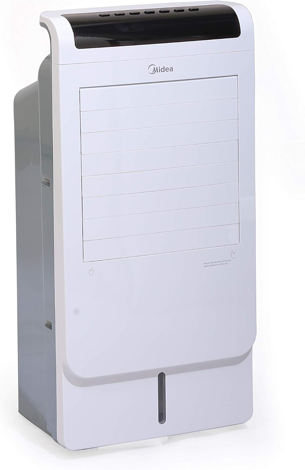 Midea Summer + Winter Air Cooler with Remote for Home & Heavy Duty Air-Conditioning, 2 Wind Speeds for Outdoor & Indoor Use, Whisper-Quiet Performance and Low Power Consumption with 60W - AC120-15C