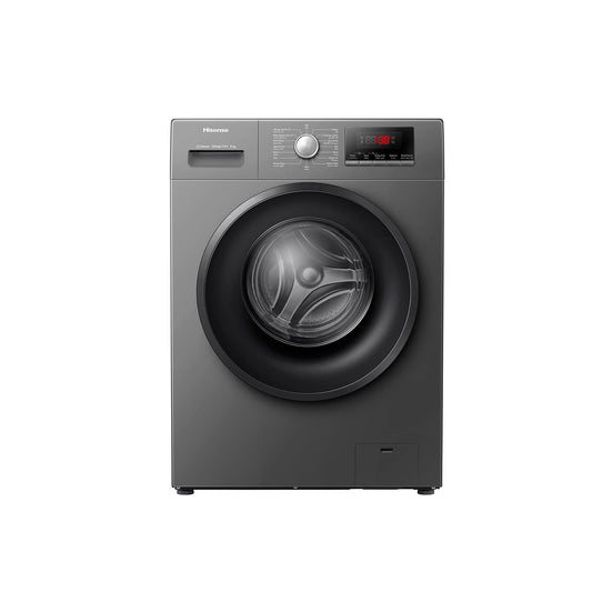 Hisense Front Load Washing Machine 8KG – 1200RPM, Steam Care 15 Programs WFPV8012EMT
