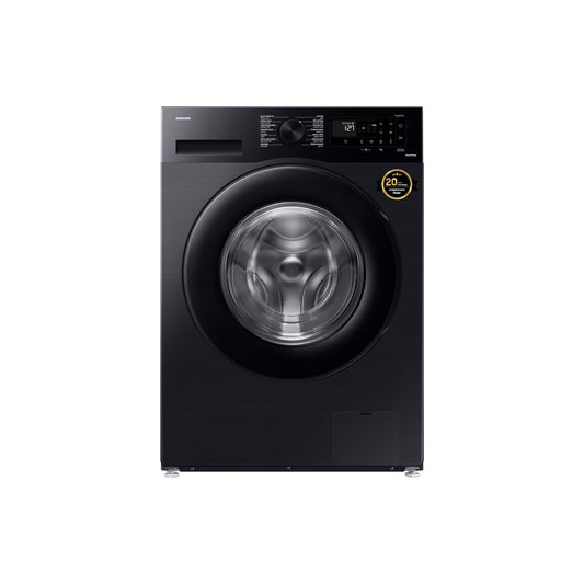 Samsung Front Load Washing Machine 9kg 1400RPM EcoBubble AI Energy SmartThings WW90CGC04DABGU Black Caviar