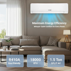 Star Track 12000 BTU Split Air Conditioner T3 Rotary Compressor Fast Cooling Remote Control ST18000BTUHVO