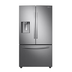 Samsung French Door Refrigerator 630L Twin Cooling Plus Water Ice Dispense No Frost RF23R62E3SR (silver)