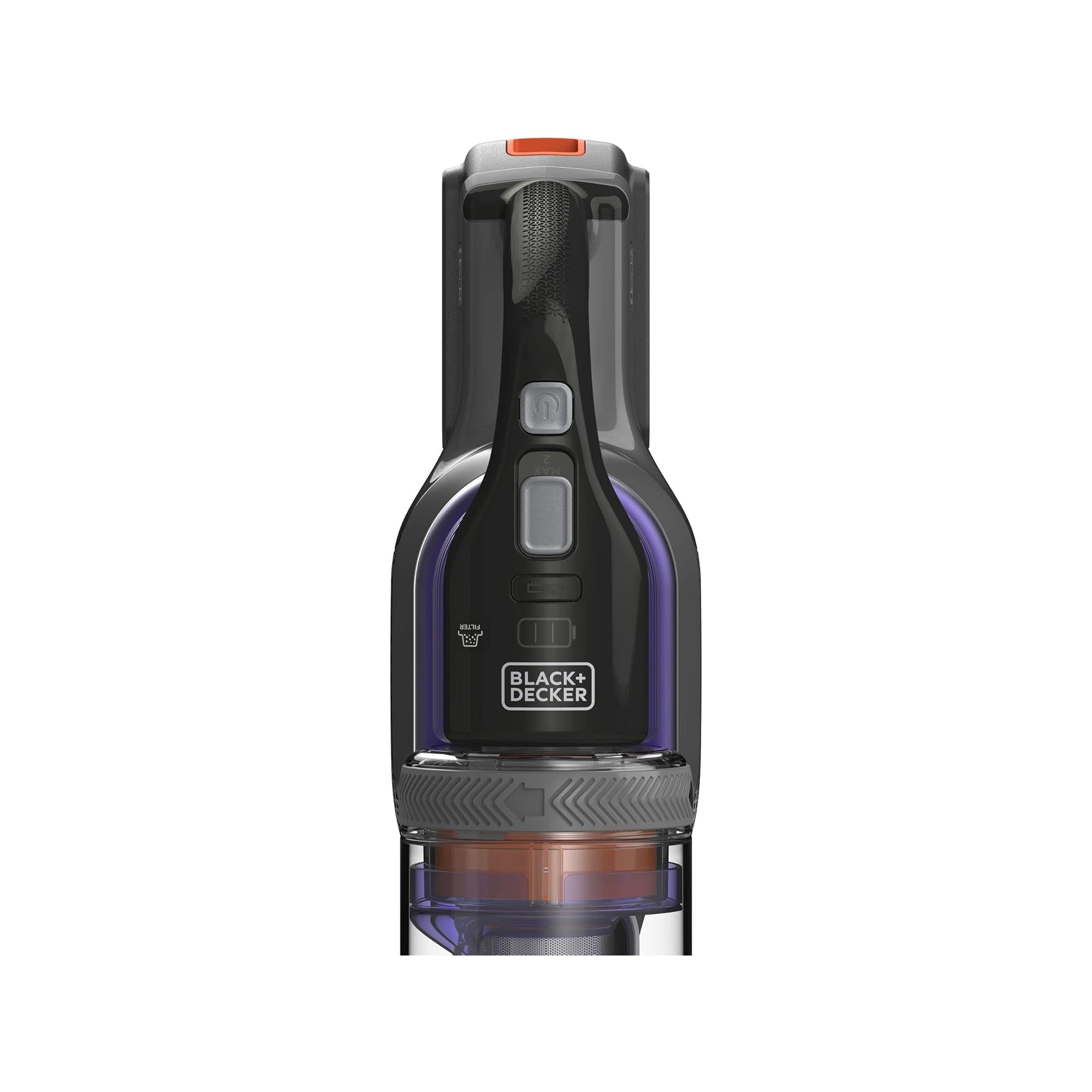 BLACK+DECKER 4-in-1 Cordless Stick Vacuum Cleaner 18V 55 Minutes Runtime Pet Brush 650ml BDPSE1815P