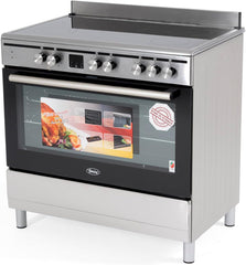 Terim 90X60 Ceramic Cooking Range, 9 Oven Function With Turbo Fan, Tervc96St