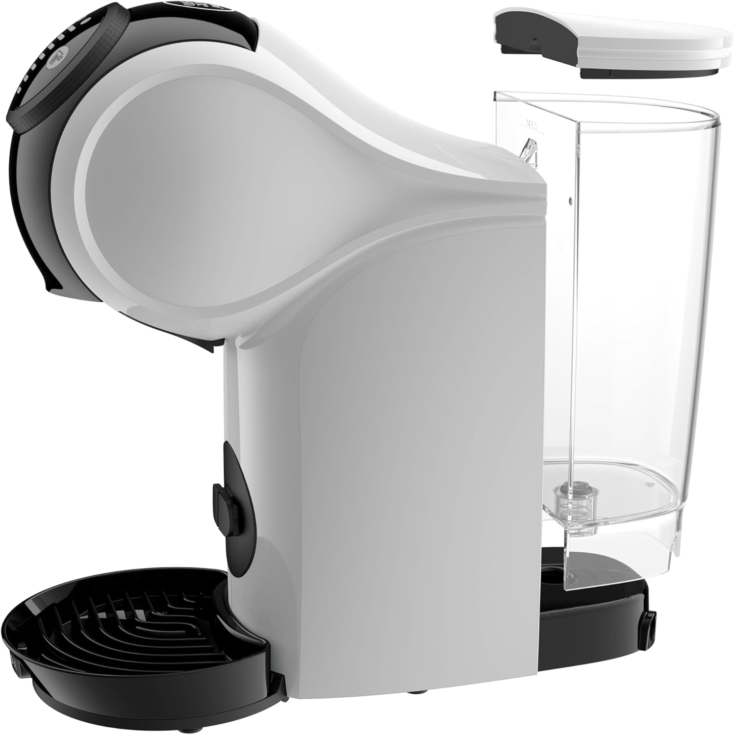 Nescafe Dolce Gusto by De'Longhi Automatic Capsule Coffee Machine GENIO S Coffee Maker with 15 Bar Pressure Ideal for Espresso, Americano, Cappuccino, Latte, Macchiato & Many More Coffee Recipes