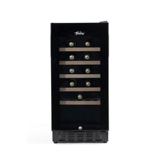 Terim Beverage Cooler 90L 25 Bottle Capacity Touch Control LED Display Glass Door TERBC30SZ (Black)