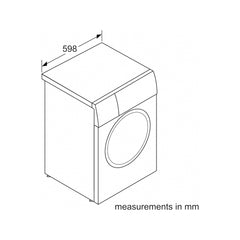 Bosch 10 kg Front Load Washing Machine – 1600 RPM Series 8 Home Connect EcoSilence Drive WGB2560XGC