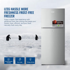 STAR TRACK Double Door Refrigerator 320L comes with Frost Free has Smart Sensor Technology has Air Flow Technology, ST-FRG-NSKE320