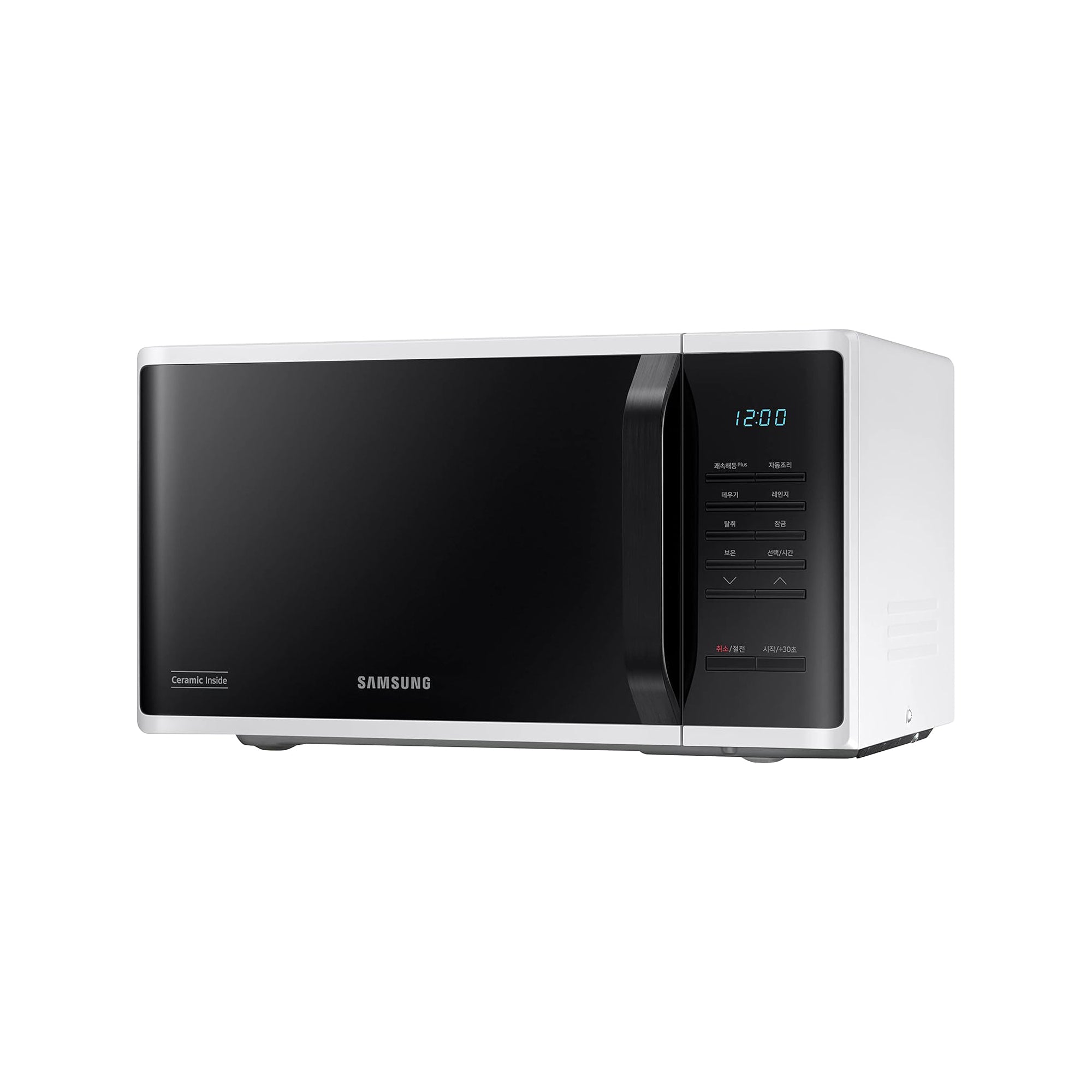 Samsung 23 Liter Solo Microwave Oven – 800W Quick Defrost Ceramic Inside Auto Cook MS23K3513AW