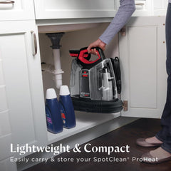 BISSELL SpotClean ProHeat 4720E – Portable Cleaner with Powerful Suction & HeatWave Technology | Removes Tough Stains from Carpets, Furniture, Curtains & Car Interiors | 2-Year BISSELL Warranty