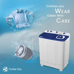 Star Track Twin Tub Washing Machine 7KG – Semi Automatic Spin Dry Lint Filter SW-700B1-TK