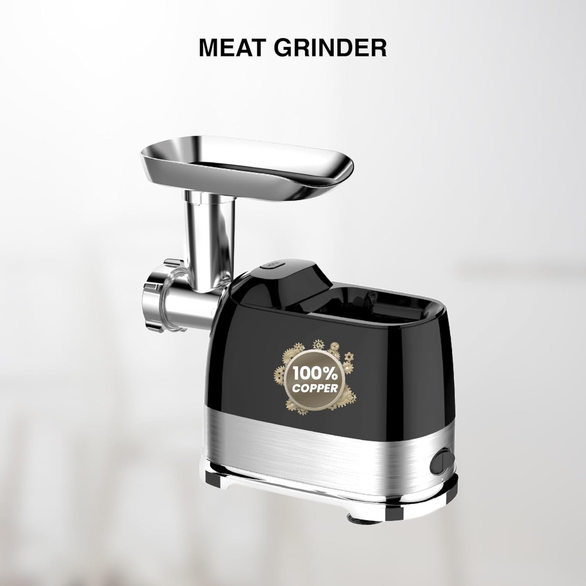 Star Track Meat Grinder 1300W Lock Power Copper Motor Stainless Steel Body ST-BID-MG1300