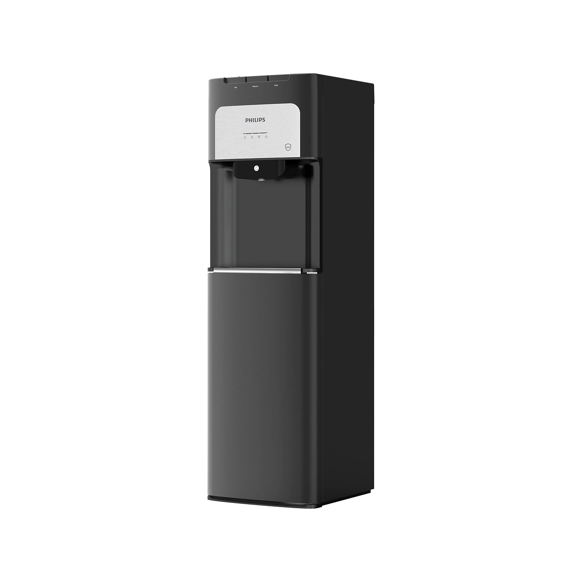 Philips Bottom Load Water Dispenser – UV Filtration Micro P-Clean Hot Cold ADD4972BKS/56 (Black)