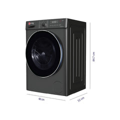 Hoover Front Load Washing Machine 8 kg – Inverter Motor 1200 RPM & 15 Wash Programs HWM-M812-G