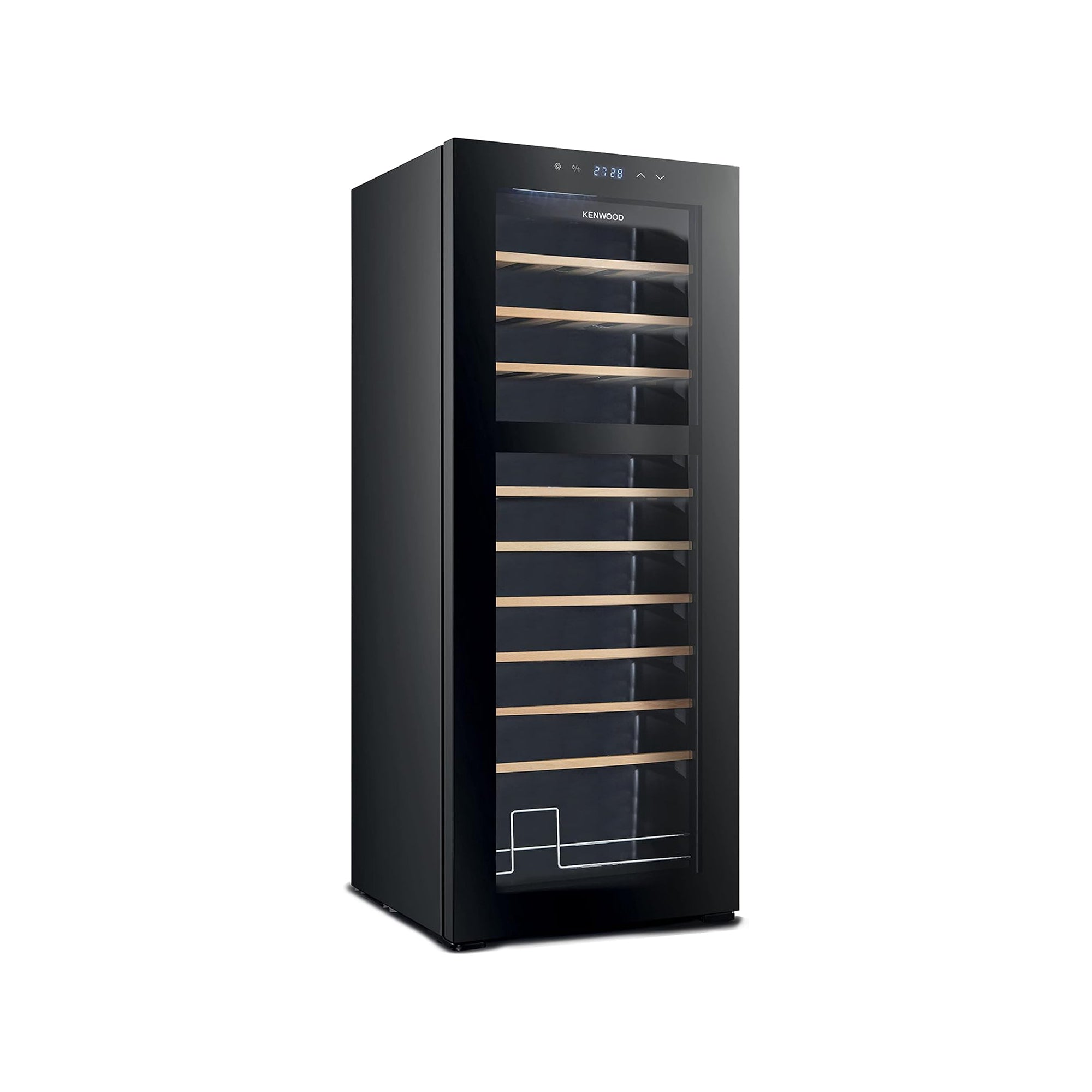 Kenwood Beverage Cooler 55 Bottles – Freestanding Glass Door Wine & Drink Cooler BCW55000BK
