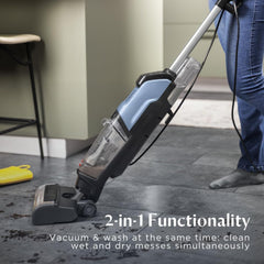 BISSELL CrossWave EdgeFind Wet & Dry Vacuum Cleaner ZeroGap Edge Cleaning FurFinder Headlights Self-Cleaning 4136K