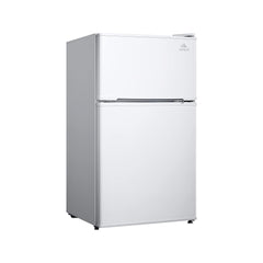 evvoli Top Mount Refrigerator 100 L – Adjustable Legs Interior Light & Manual Defrost EVRFM-100W