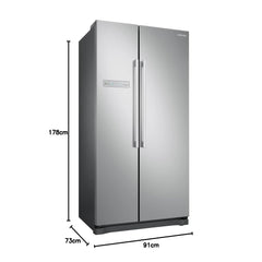 Samsung Side-by-Side Refrigerator 525L – No Frost Digital Inverter All-Around Cooling RS54N3103SA
