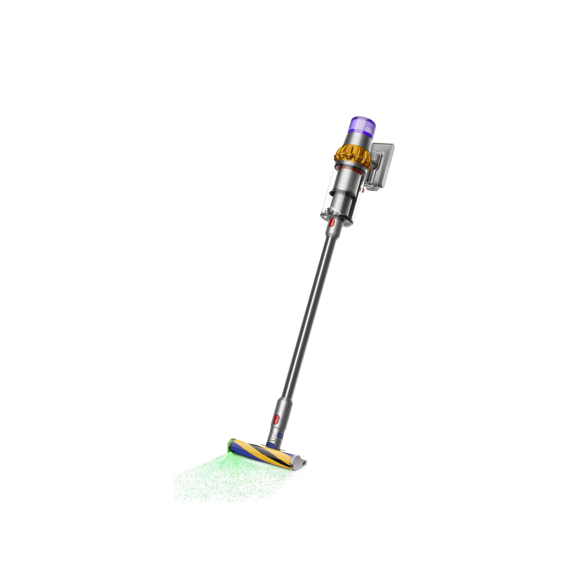 Dyson V15 Detect Cordless Vacuum Cleaner 240AW Laser Dust Detection HEPA Filtration Up to 60 Minutes