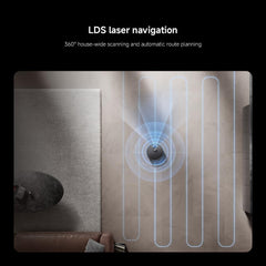 Xiaomi X20 Max Robot Vacuum and Mop, Self-Drying, Auto Mop Washing, 8000Pa Suction, Self-Emptying, Structured light and edge laser obstacle avoidance,Edge cleaning