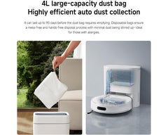 Xiaomi Robot Vacuum H40 with auto-empty station - feature detail