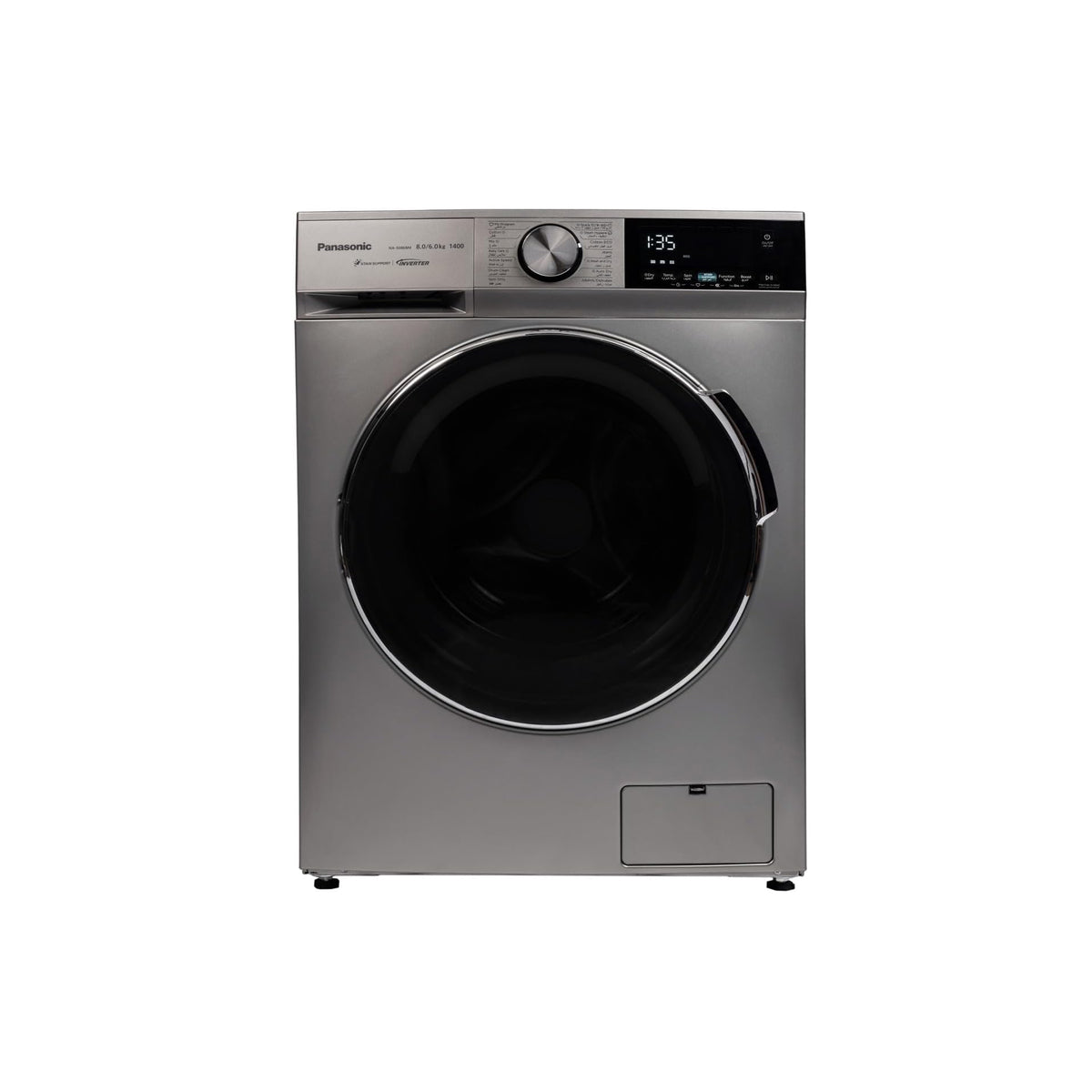 Panasonic Front Load Washer Dryer Combo 8 kg Wash + 6 kg Dry NA-S086M4